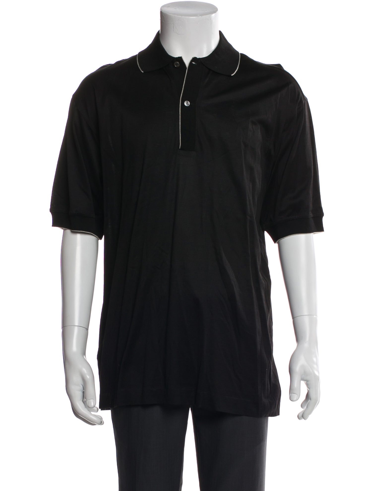 Giorgio's of Palm Beach Collar Short Sleeve Polo Shirt