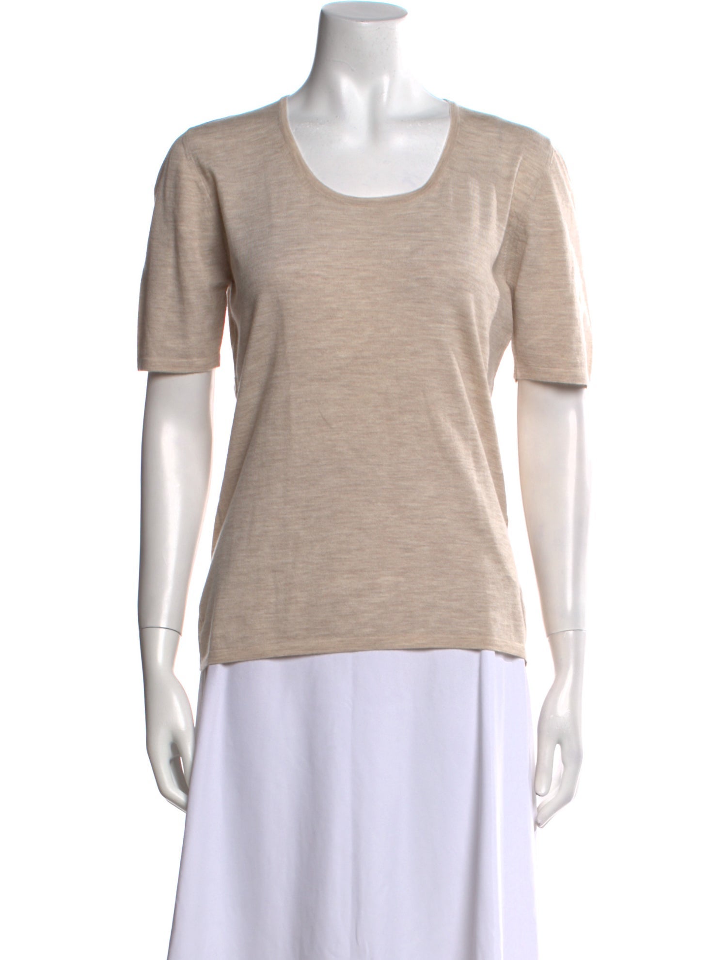 Giorgio's of Palm Beach Cashmere Scoop Neck T-Shirt