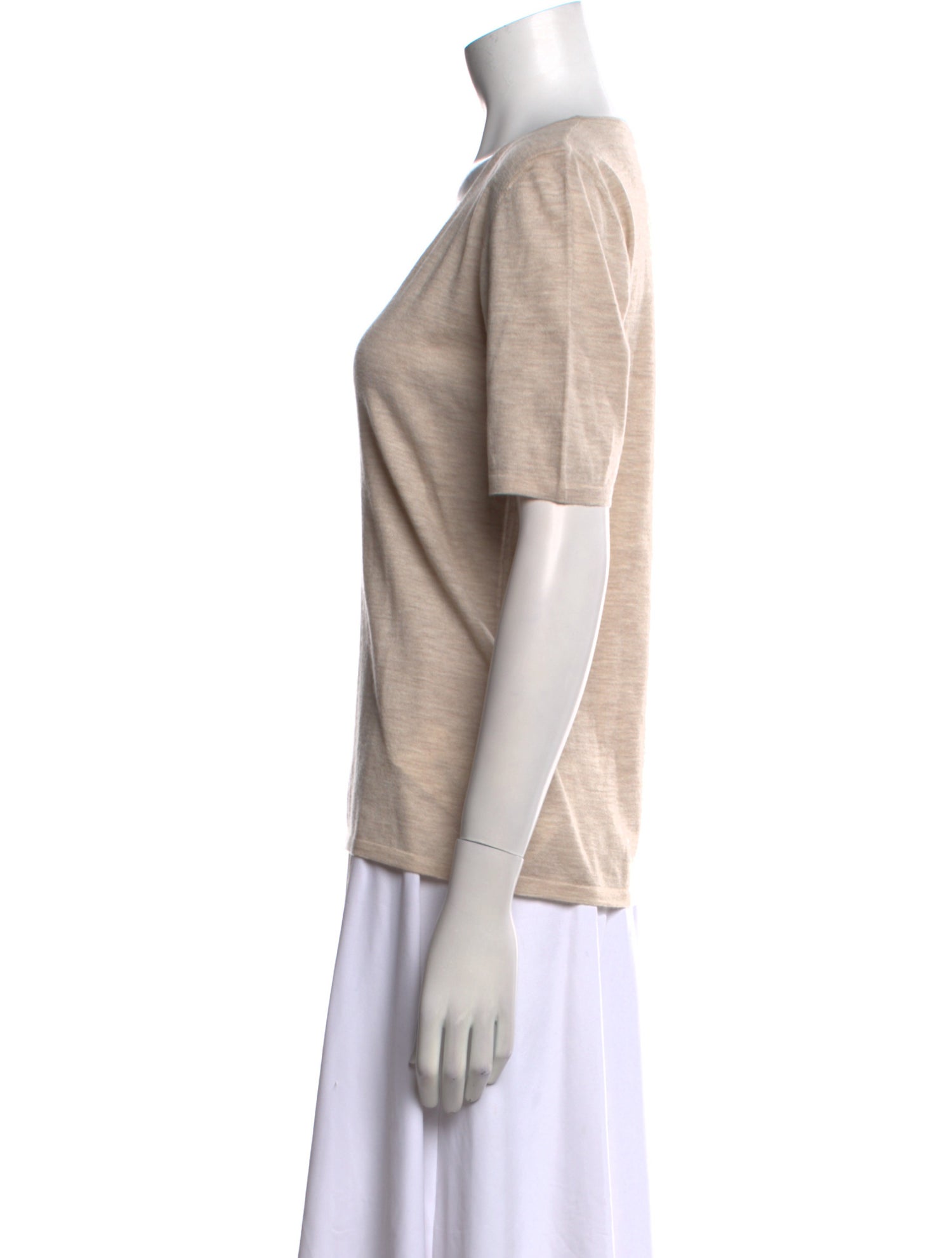 Giorgio's of Palm Beach Cashmere Scoop Neck T-Shirt