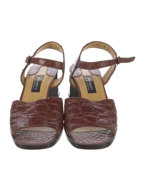 Giorgio's of Palm Beach Alligator Sandals