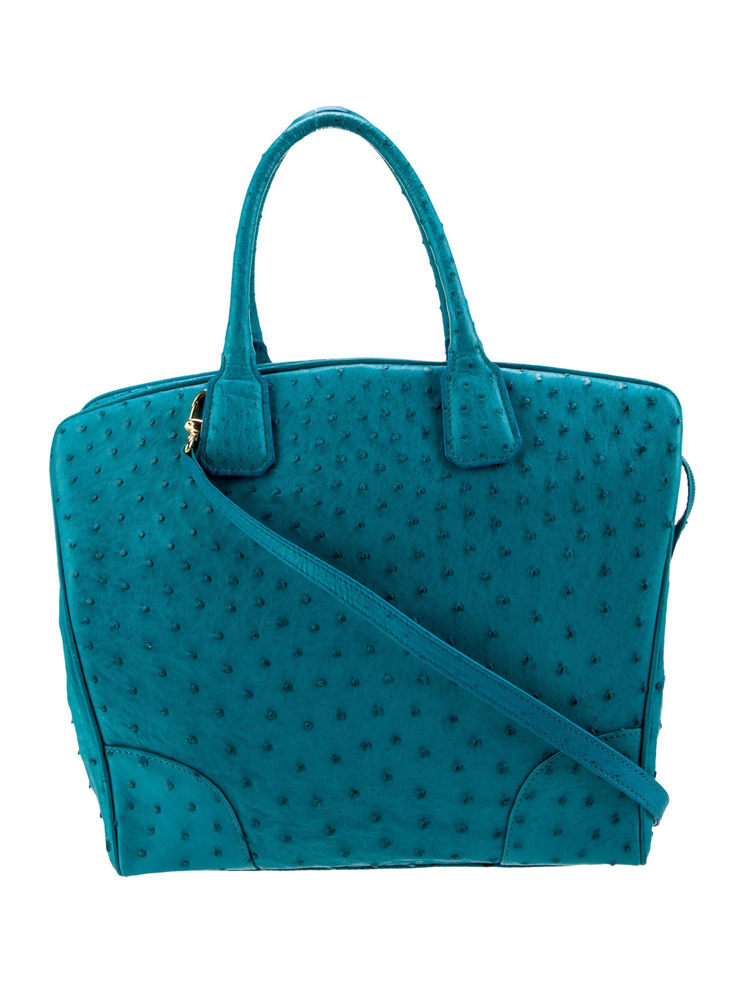 Giorgio's of Palm Beach Ostrich Shoulder Bag