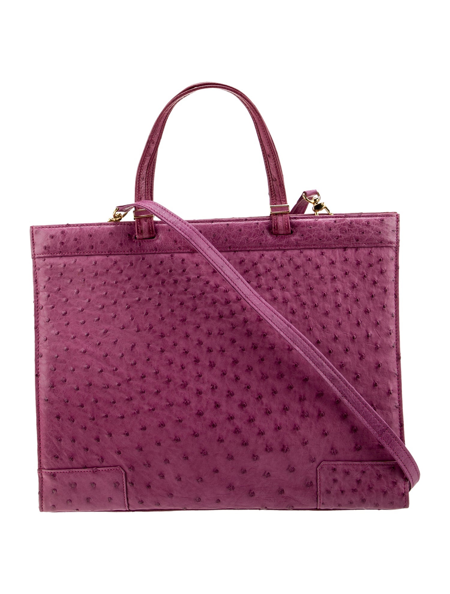 Giorgio's of Palm Beach Ostrich Shoulder Bag