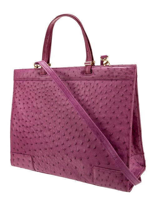 Giorgio's of Palm Beach Ostrich Shoulder Bag