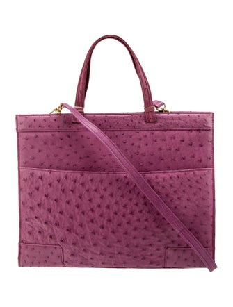 Giorgio's of Palm Beach Ostrich Shoulder Bag