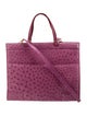 Giorgio's of Palm Beach Ostrich Shoulder Bag