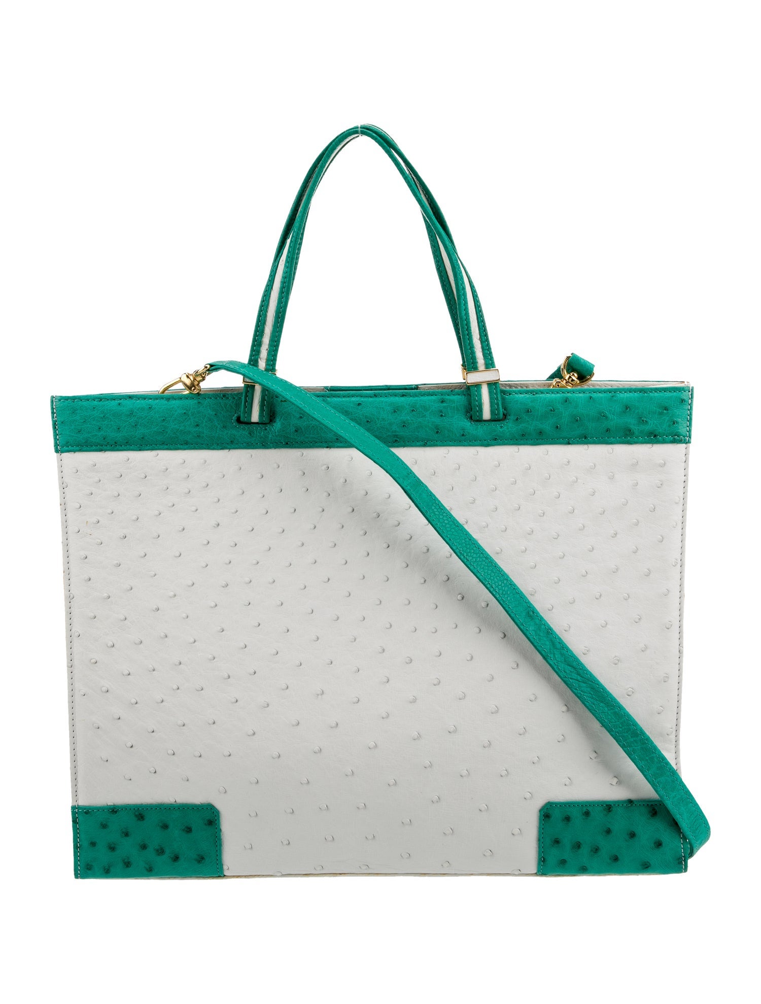 Giorgio's of Palm Beach Leather Top Handle Bag