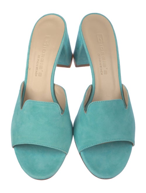 Giorgio's of Palm Beach Suede Slides