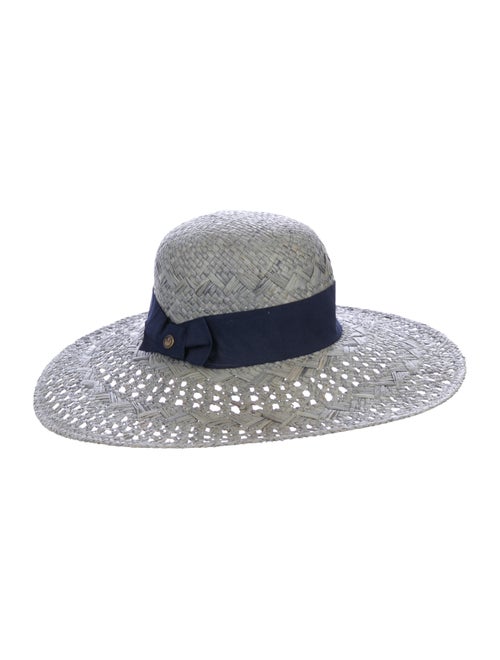 Goorin Bros. Straw Wide-Brim Hat Grey