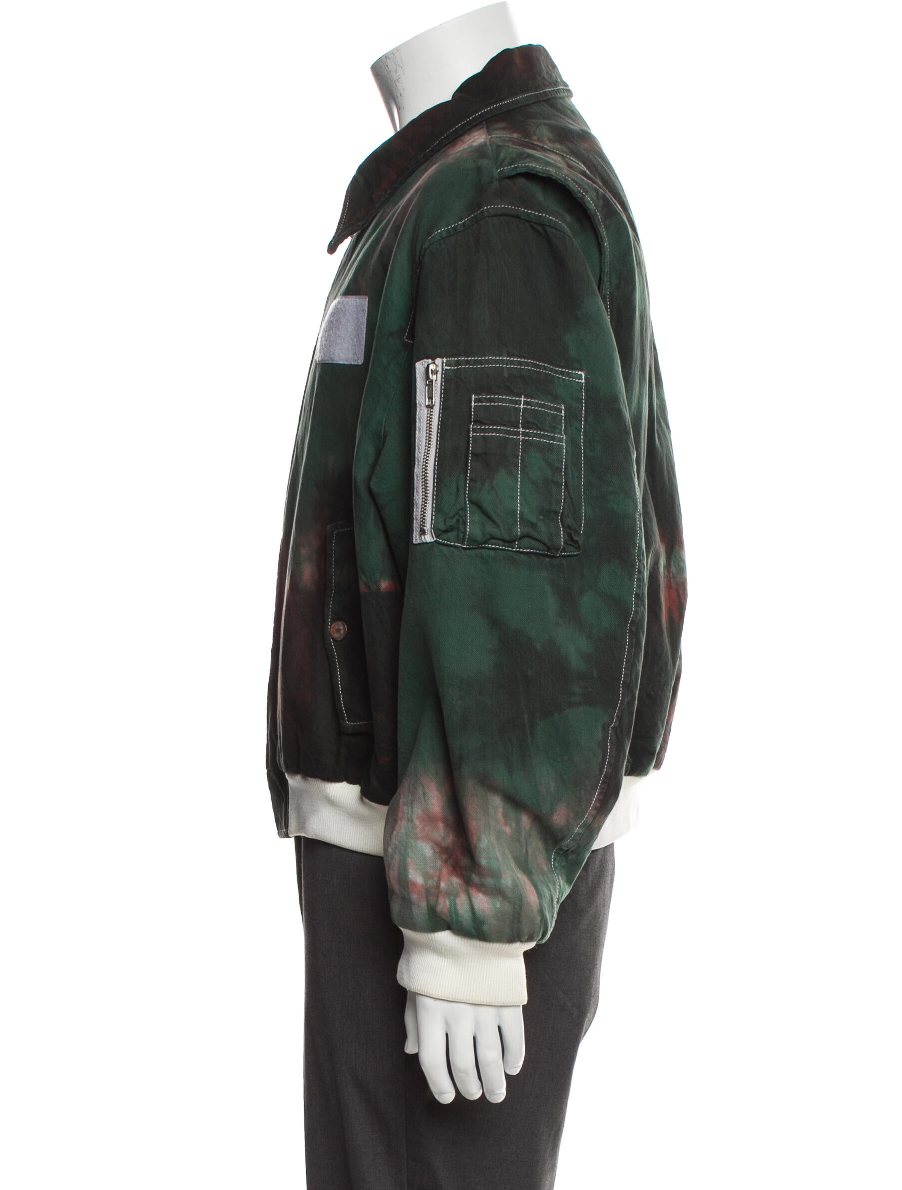 Gosha Rubchinskiy Tie-Dye Print Bomber Jacket