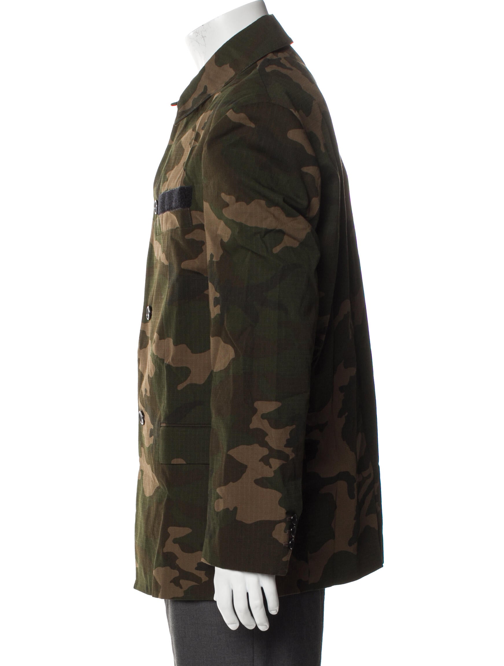 Gosha Rubchinskiy Camouflage Print Utility Jacket