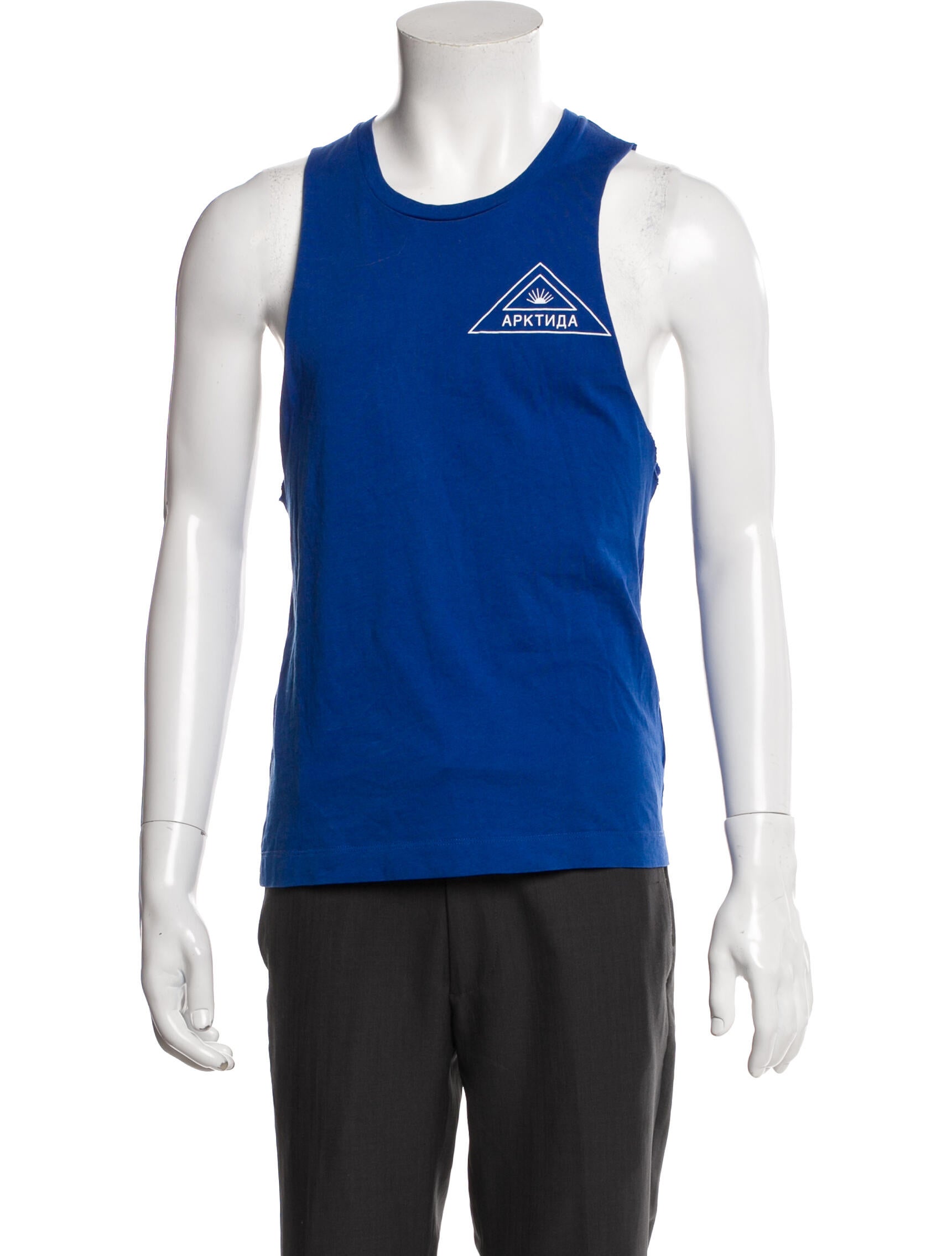 Gosha Rubchinskiy Graphic Print Sleeveless Shirt