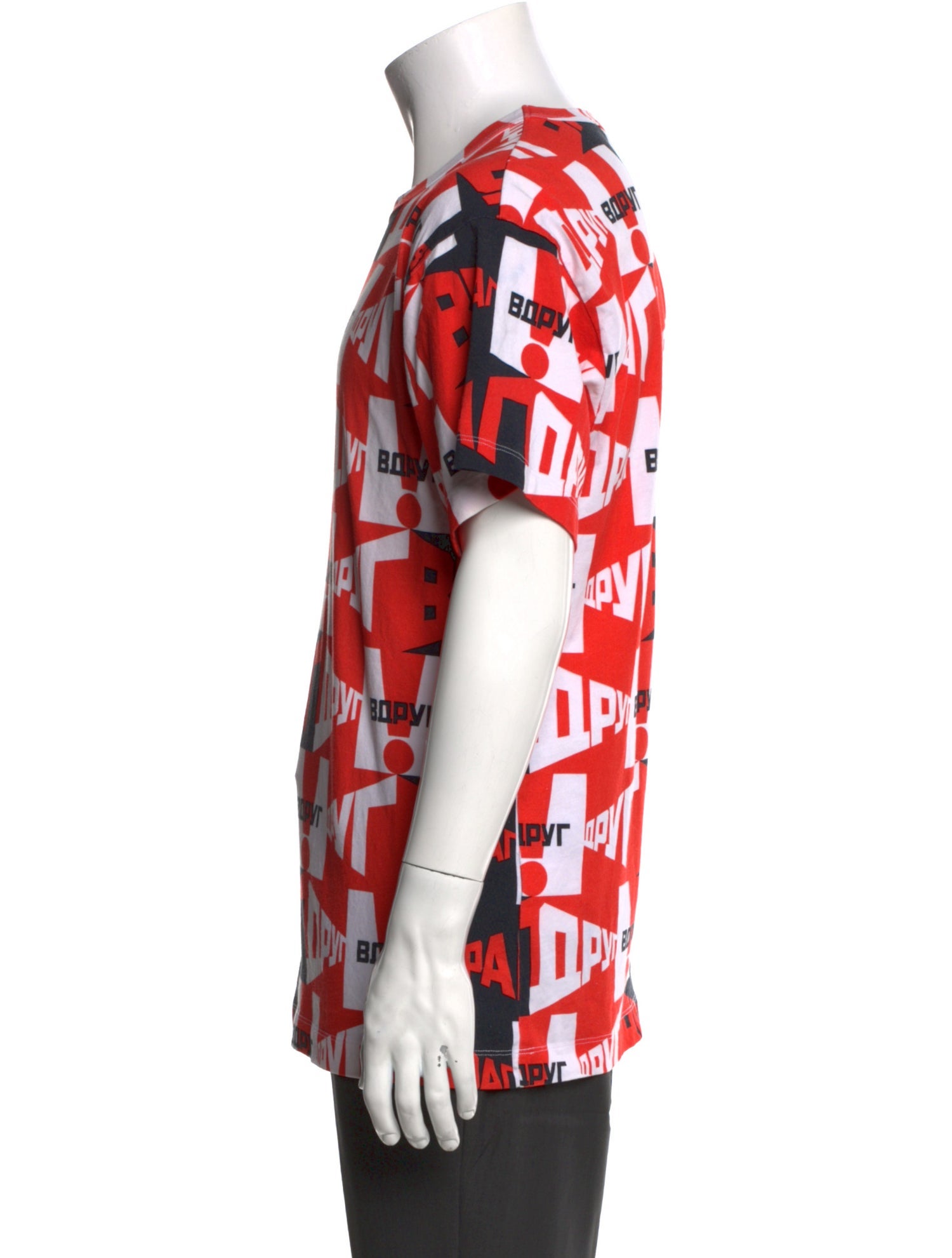 Gosha Rubchinskiy Graphic Print Crew Neck T-Shirt