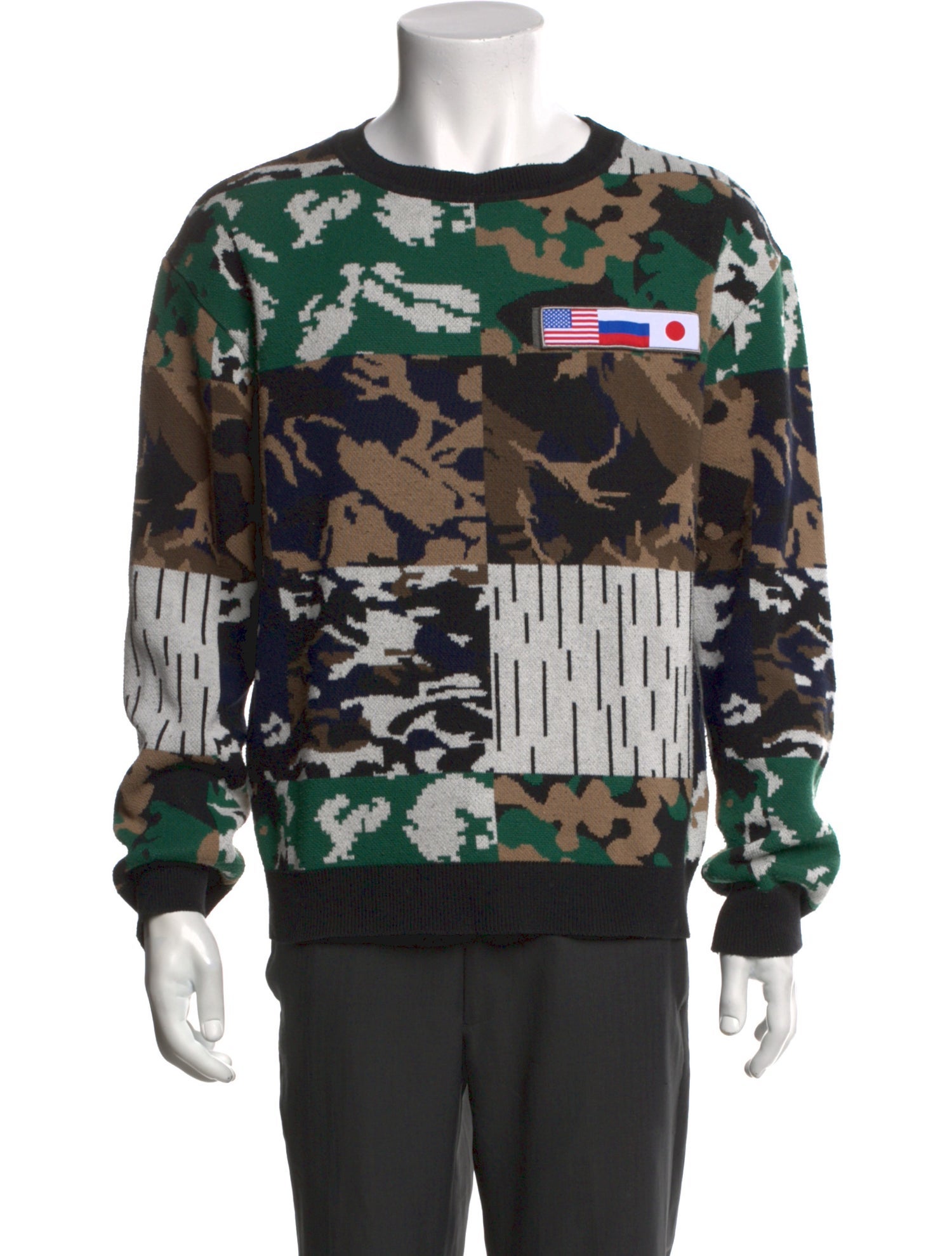 Gosha Rubchinskiy Printed Crew Neck Pullover