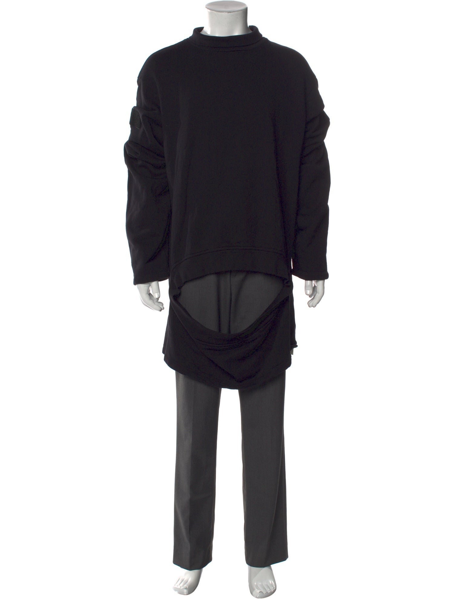 Gosha Rubchinskiy Mock Neck Long Sleeve Pullover