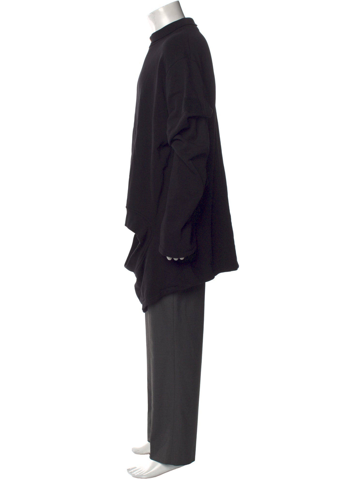 Gosha Rubchinskiy Mock Neck Long Sleeve Pullover