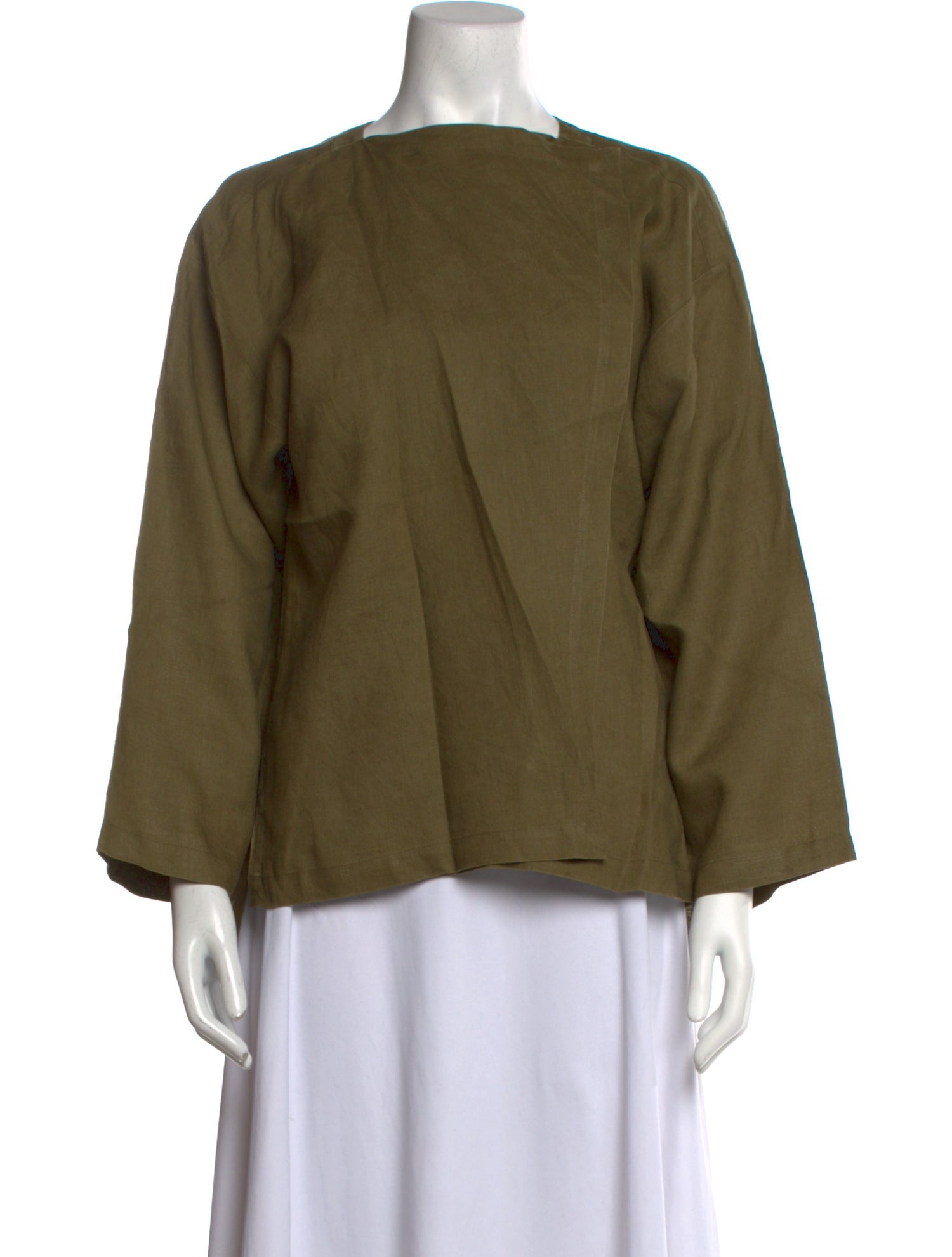 Go Silk Silk Bateau Neckline Sweater