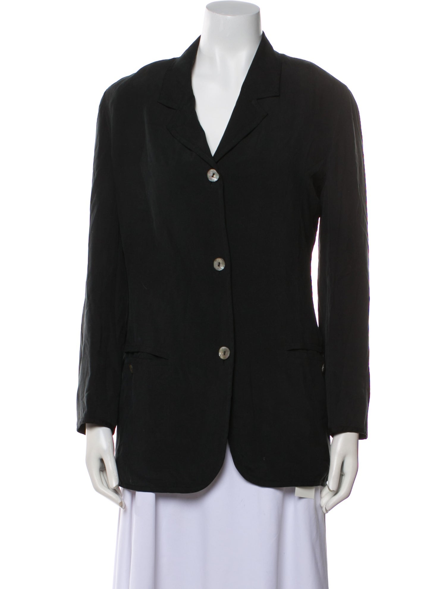Go Silk Silk Blazer