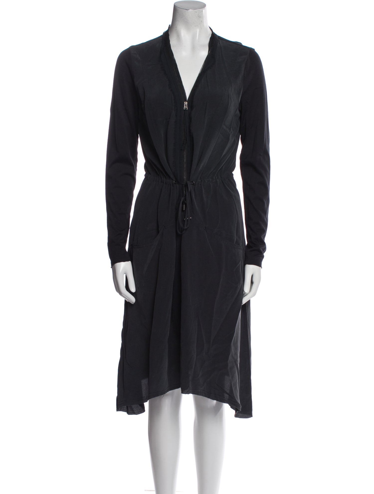 Go Silk Silk Knee-Length Dress