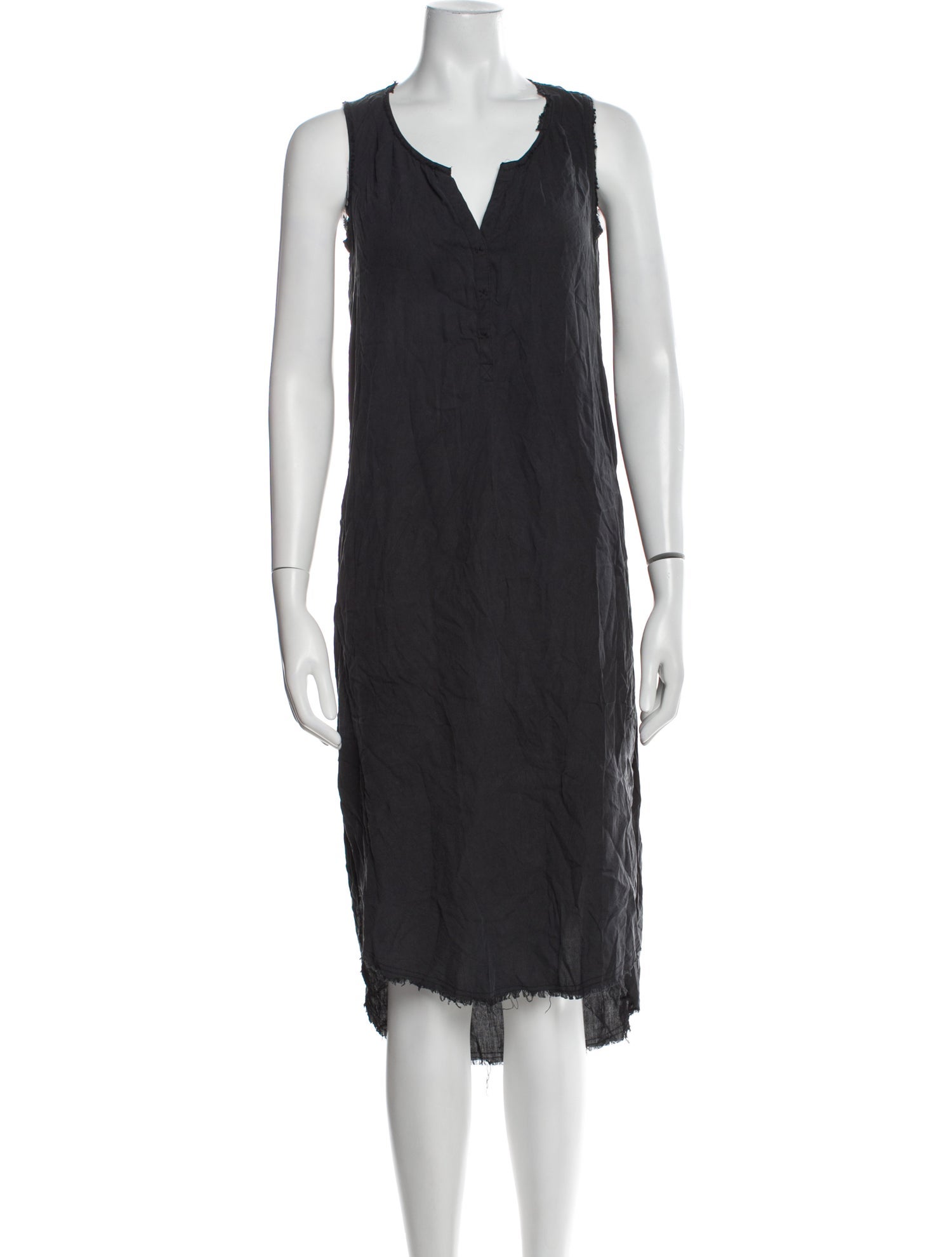 Go Silk Silk Midi Length Dress