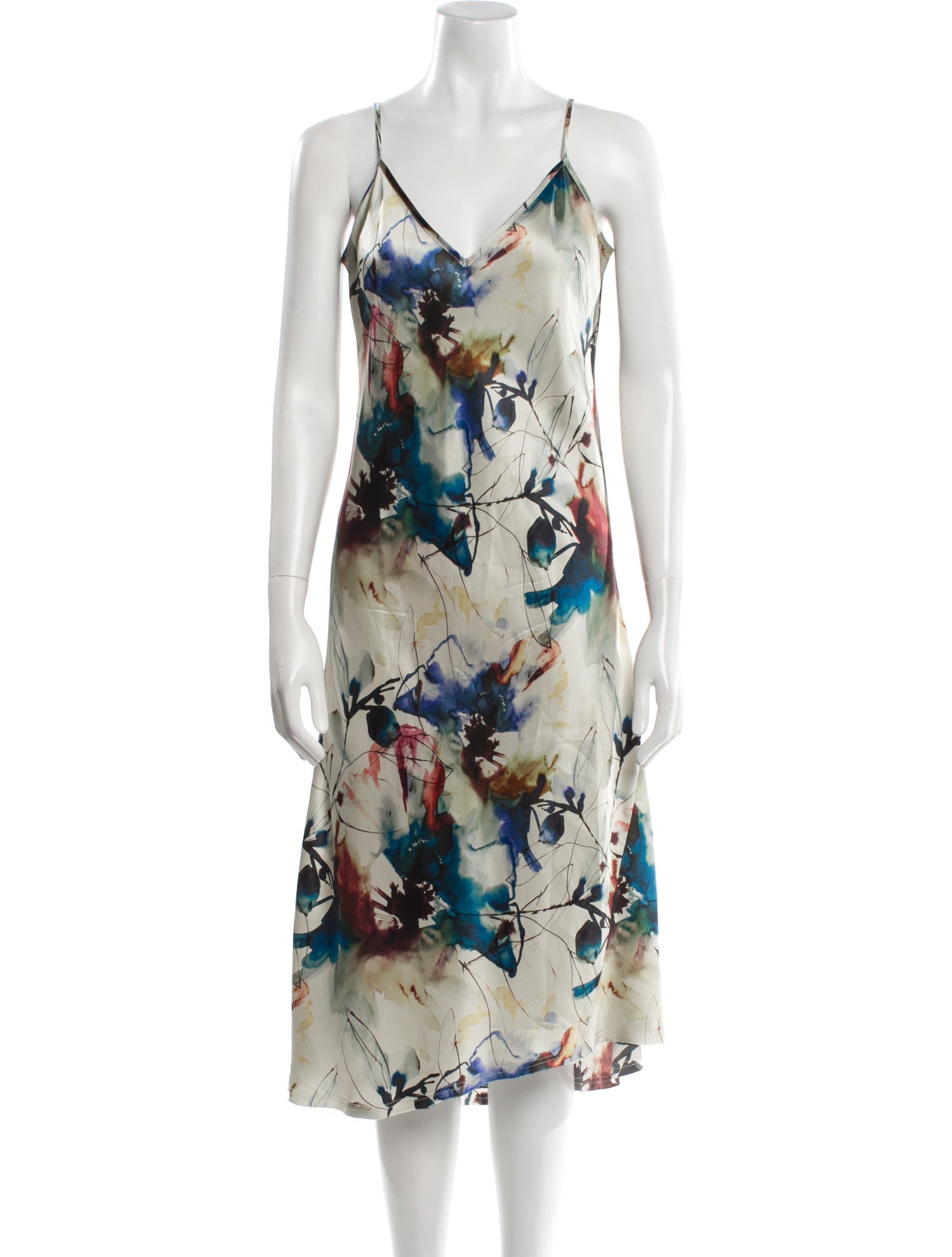 Go Silk Silk Knee-Length Dress