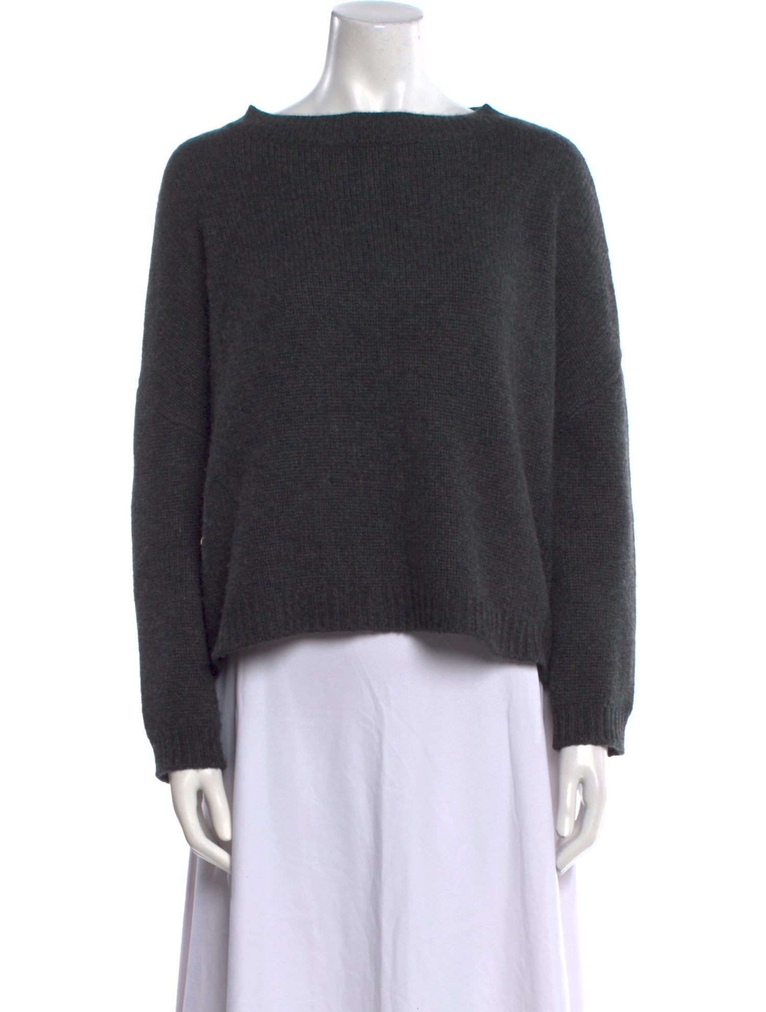Goya Cashmere Bateau Neckline Sweater