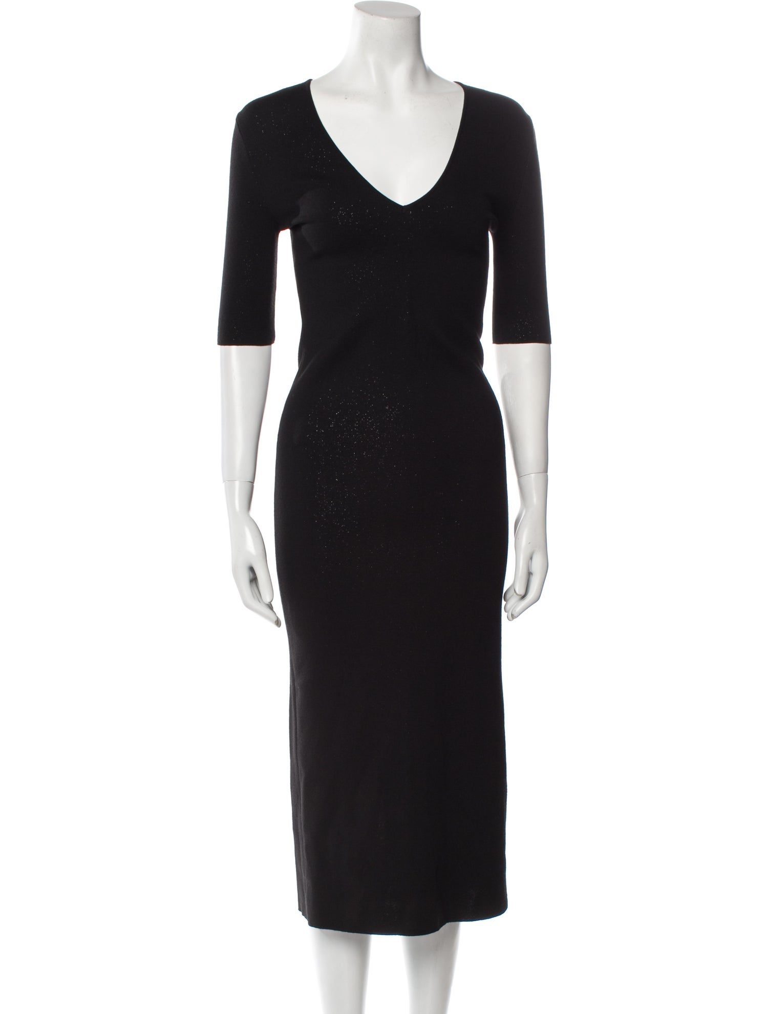 Gentry Portofino Virgin Wool Long Dress