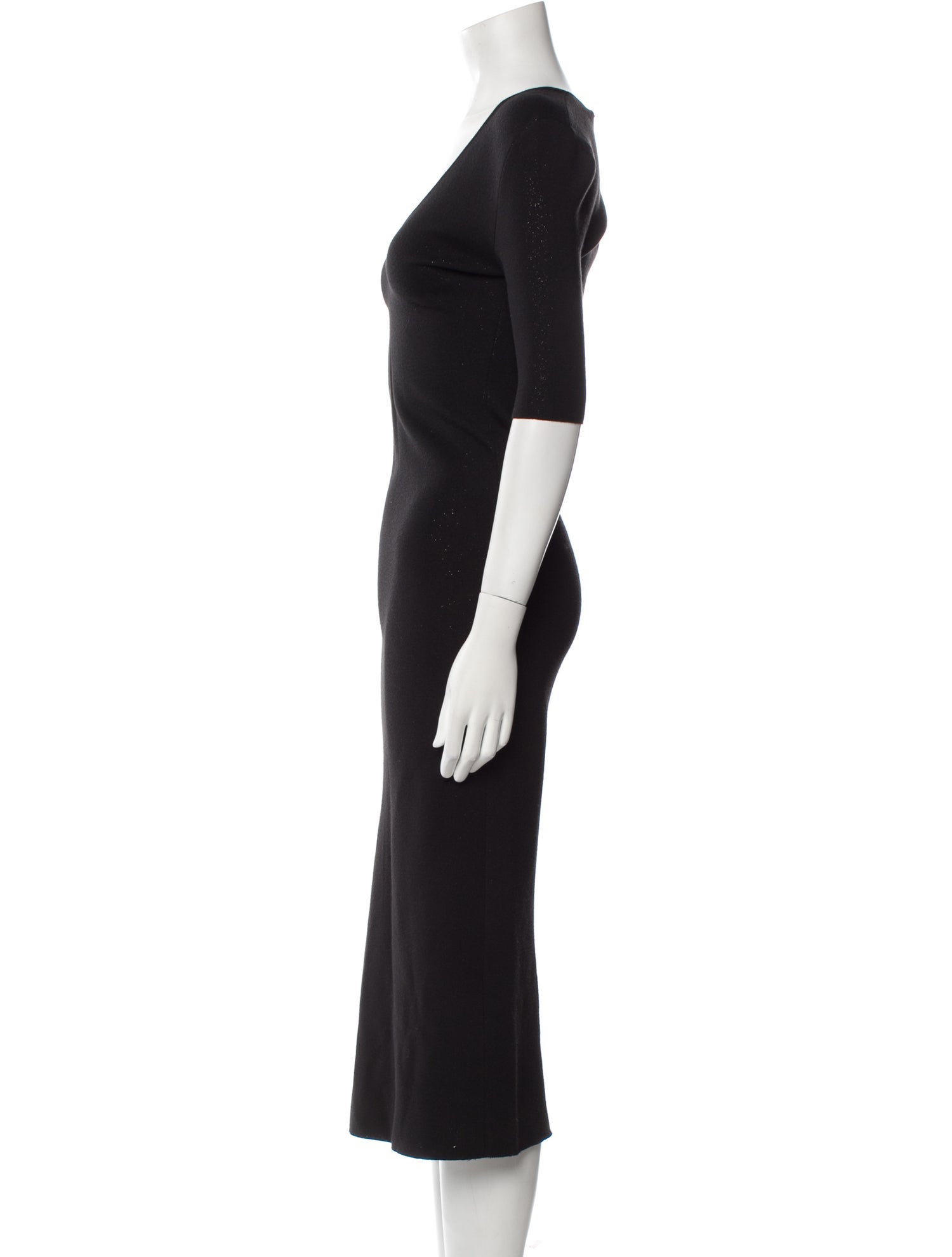 Gentry Portofino Virgin Wool Long Dress