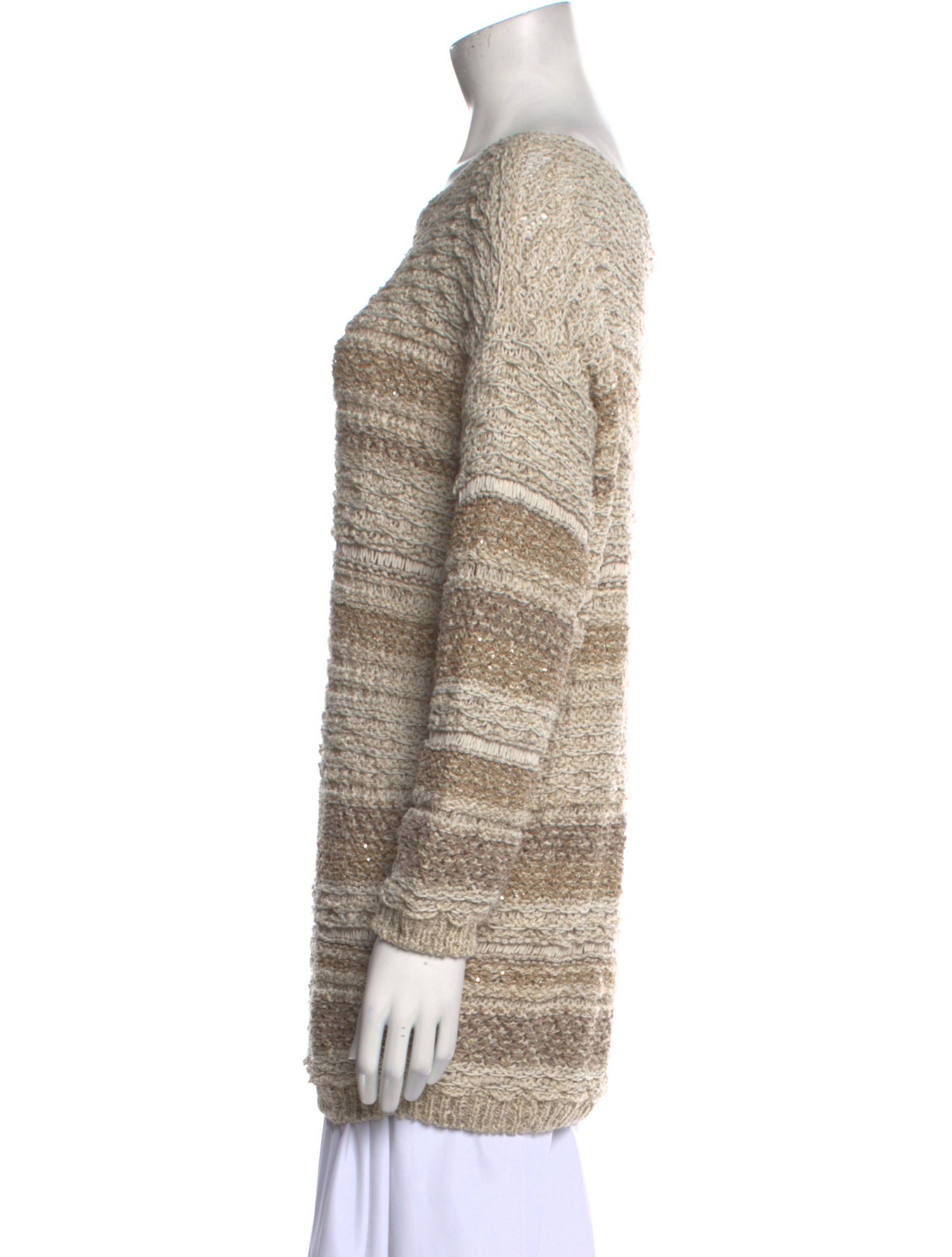 Gentry Portofino Striped Bateau Neckline Sweater w/ Tags