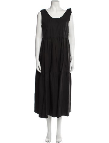 Gentry Portofino Dresses Scoop Neck Long Dress Us6, It42 | M