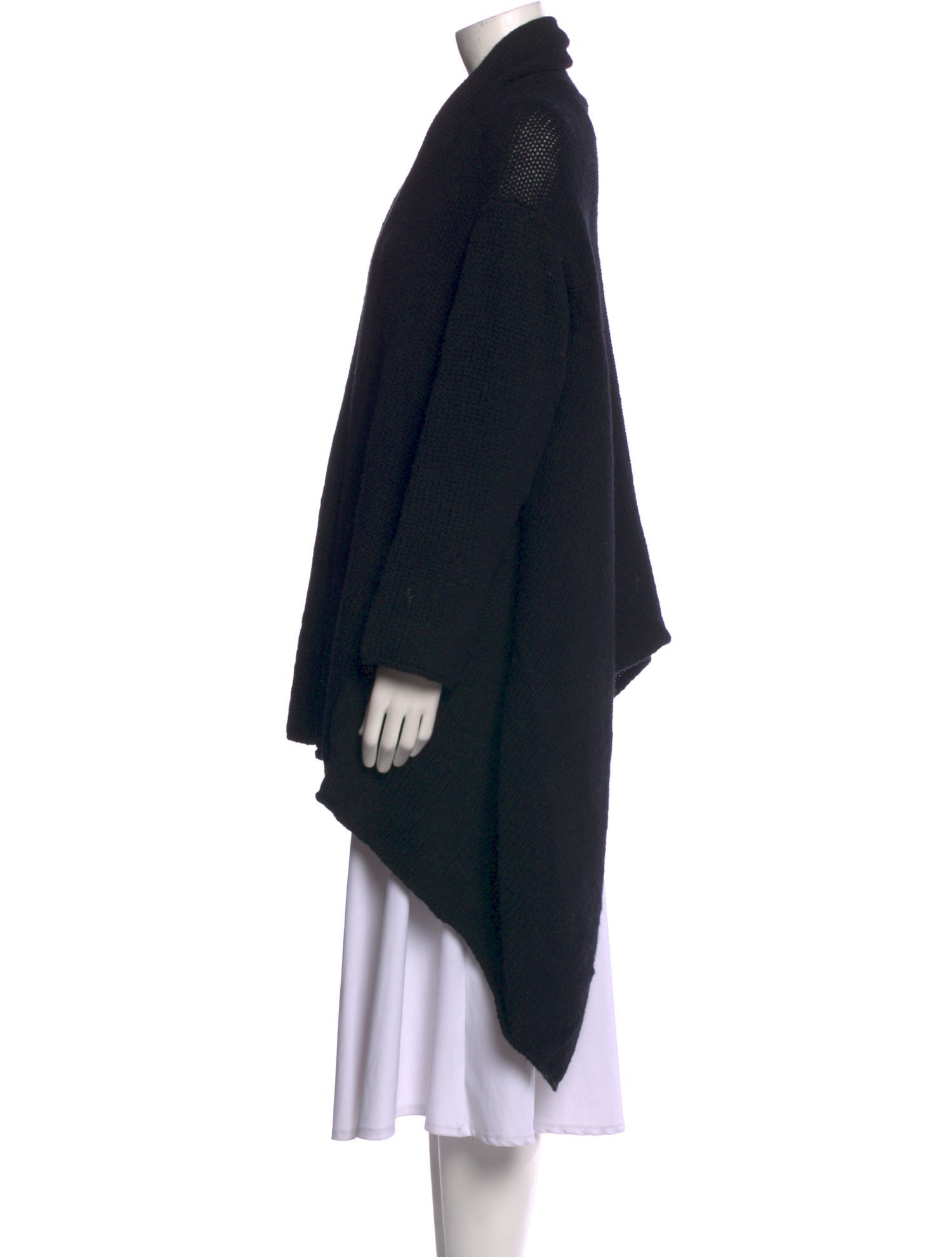 Gentry Portofino Wool Open Front Sweater