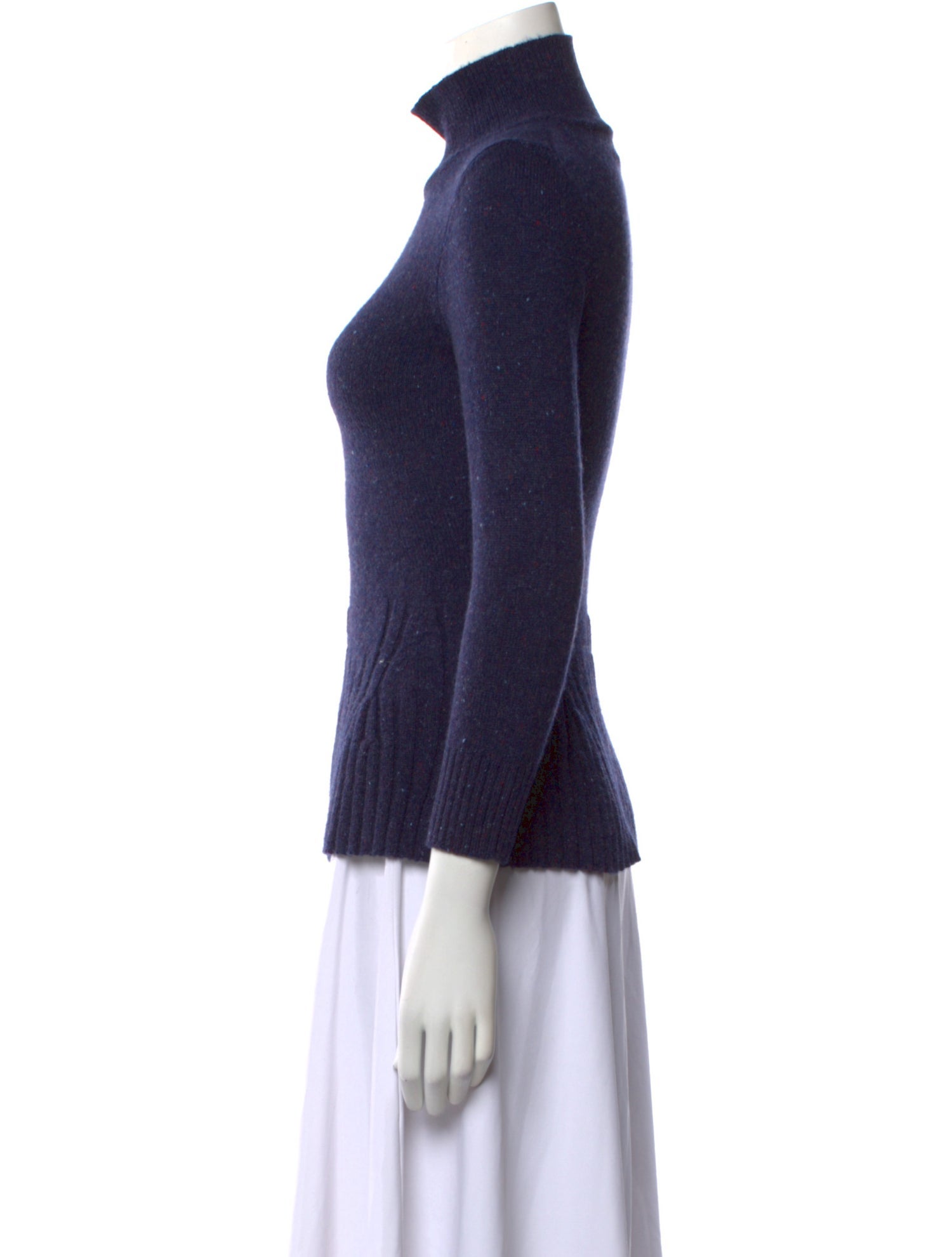 Gentry Portofino Wool Turtleneck Sweater