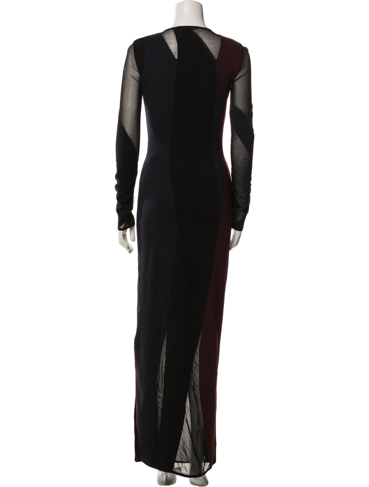 Gentry Portofino Virgin Wool Long Dress