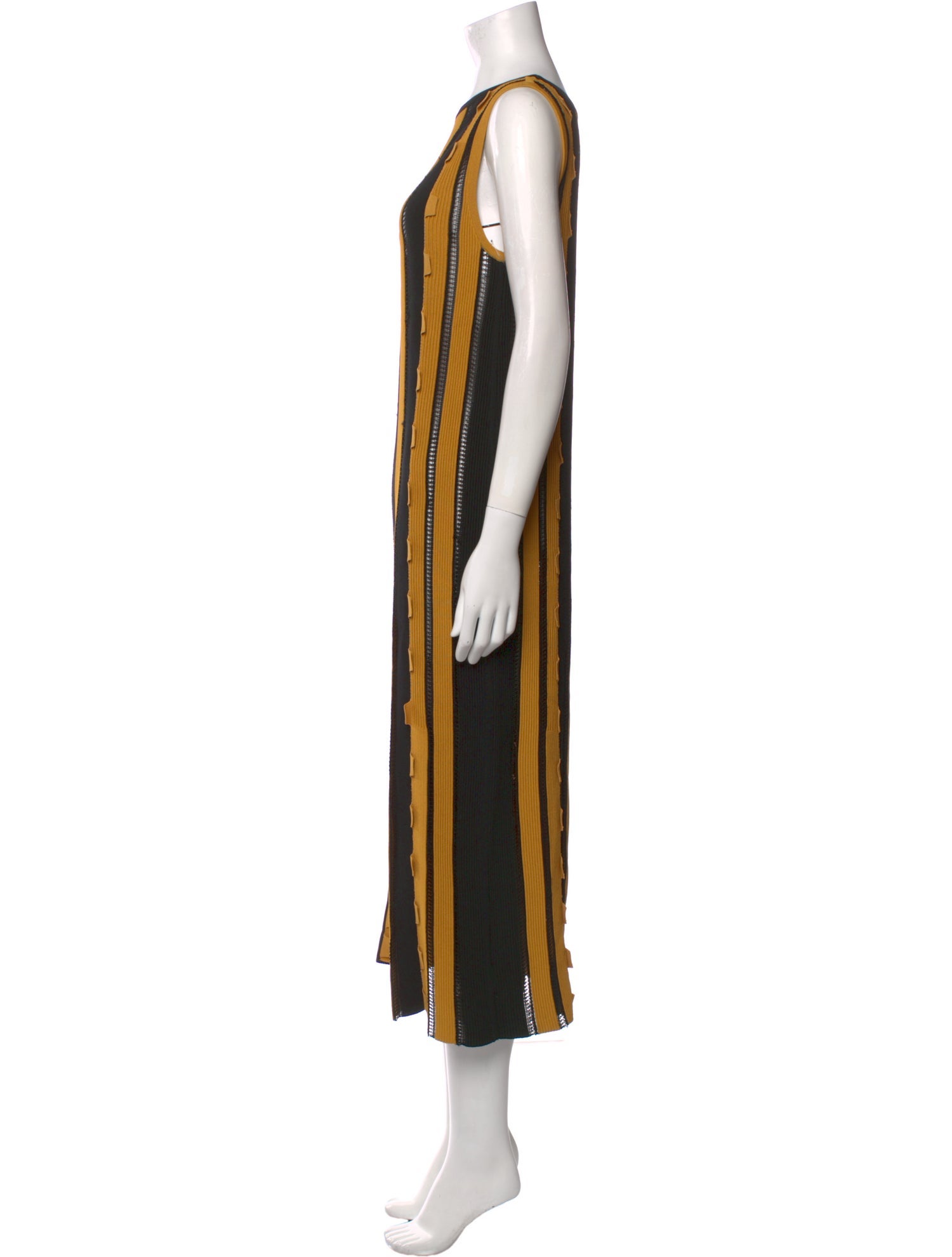 Gentry Portofino Striped Midi Length Dress