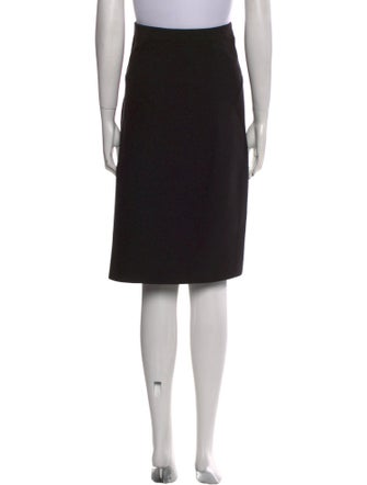 Gentry Portofino Wool Knee-Length Skirt