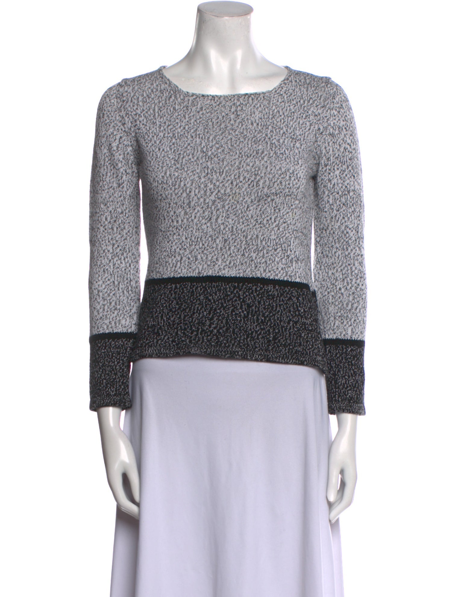 Gentry Portofino Striped Scoop Neck Sweater