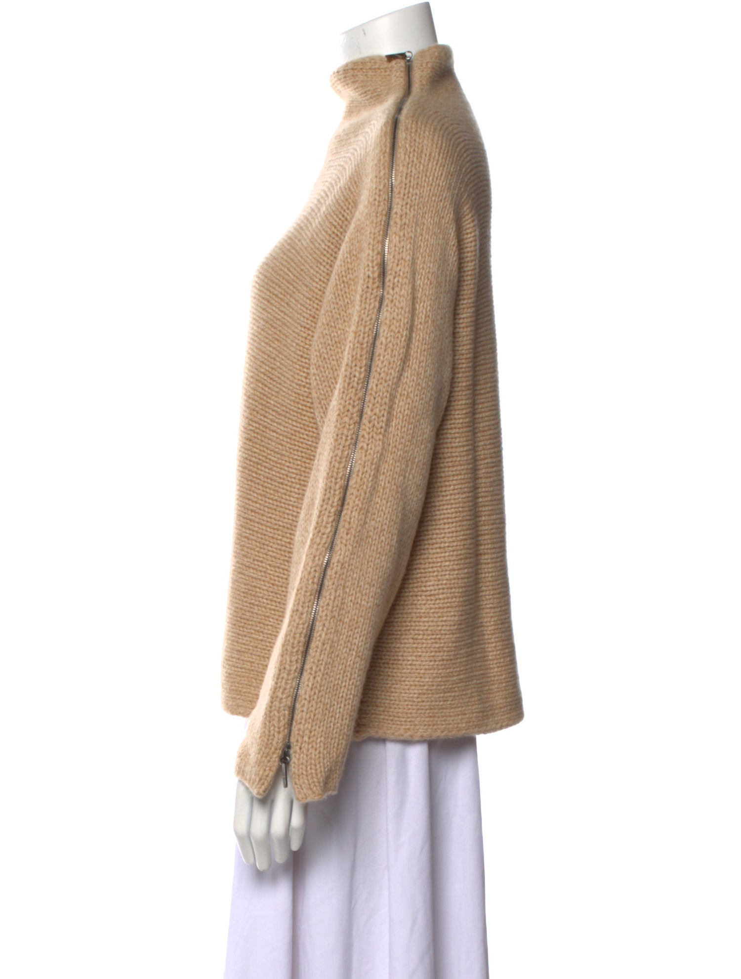 Gentry Portofino Cashmere Mock Neck Sweater