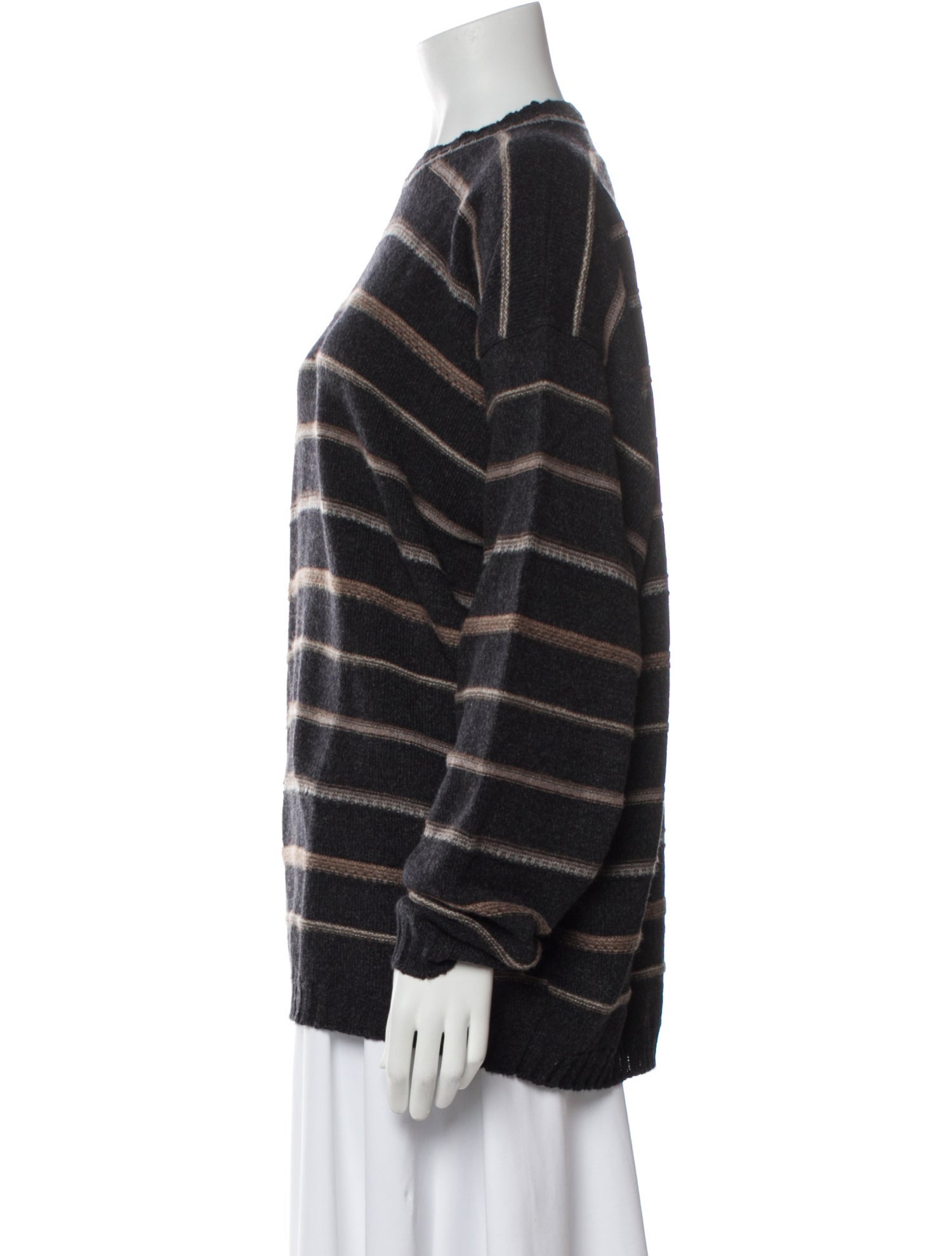 Gentry Portofino Cashmere Striped Sweater