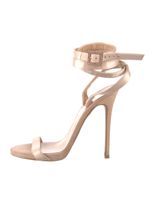 Giuseppe for Jennifer Lopez Suede Sandals