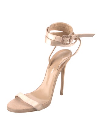 Giuseppe for Jennifer Lopez Suede Sandals
