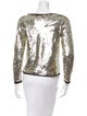 Gryphon Sequined Scoop Neck Top