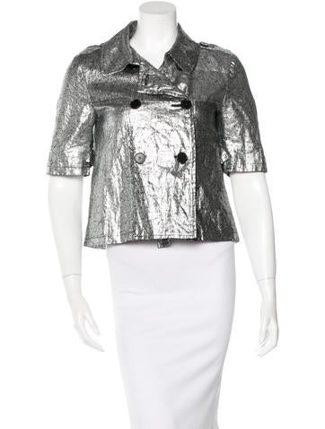 Gryphon Metallic Short Sleeve Jacket