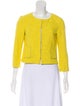 Collarless Crop Jacket image 1