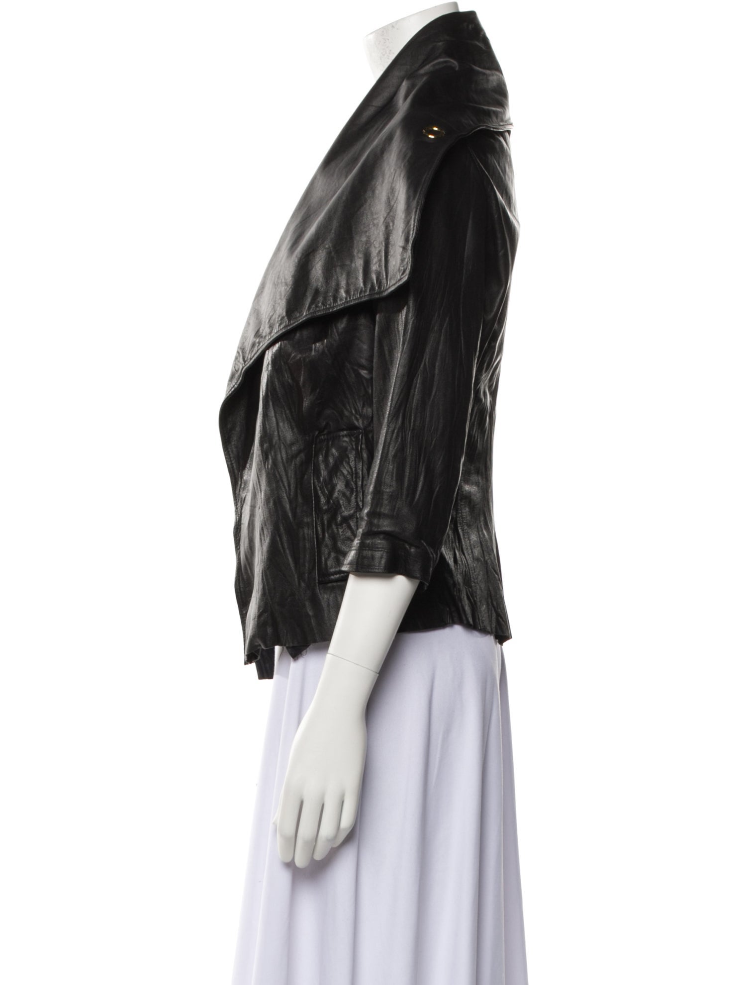 Grai Leather Evening Jacket