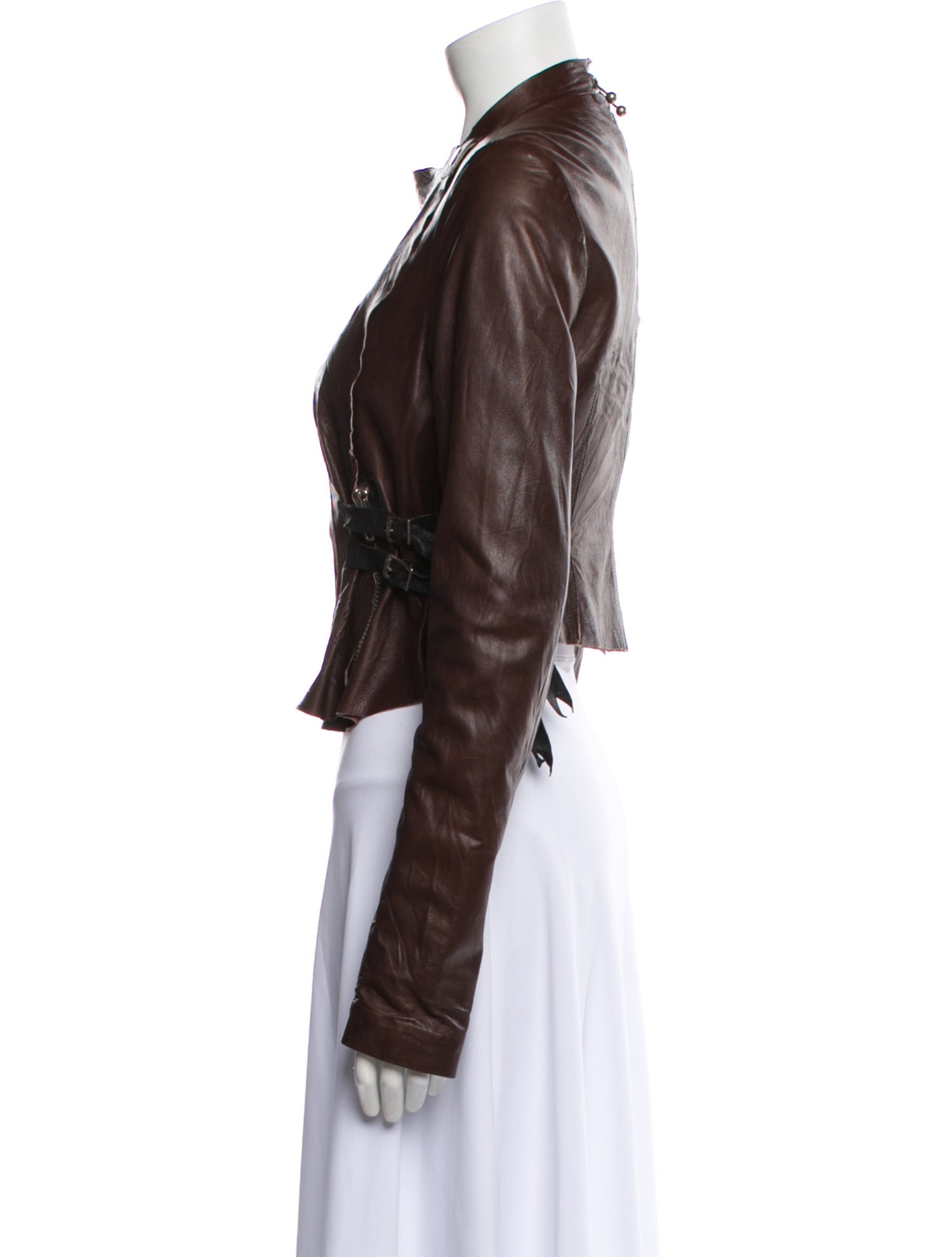 Grai Leather Biker Jacket