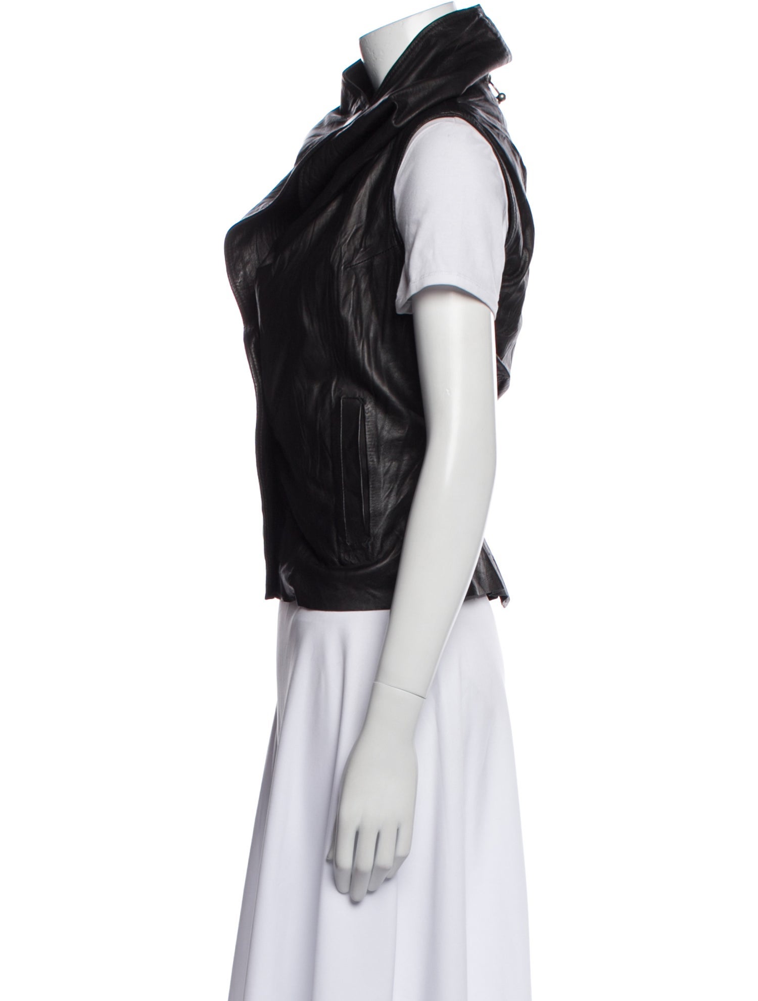 Grai Leather Vest