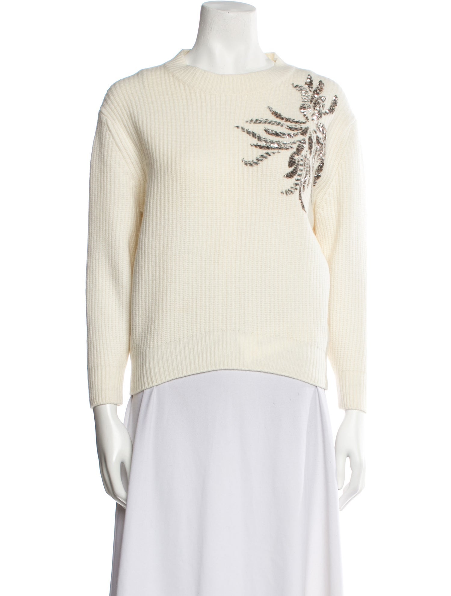 Gran Sasso Virgin Wool Crew Neck Sweater