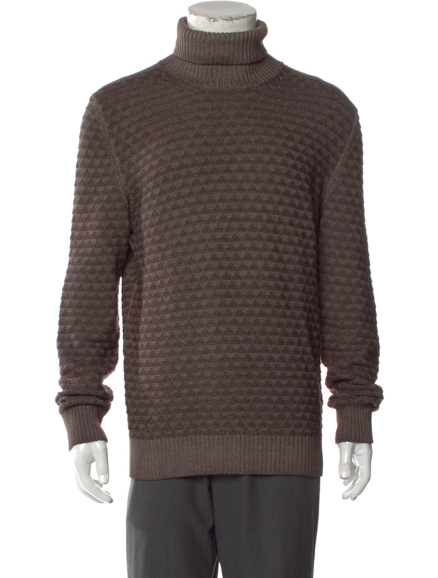 Gran Sasso Virgin Wool Turtleneck Pullover