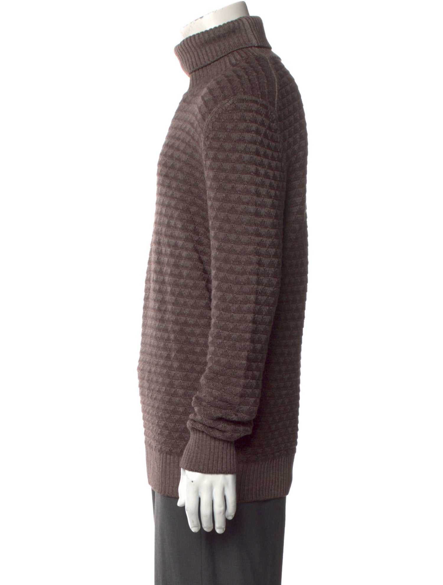 Gran Sasso Virgin Wool Turtleneck Pullover