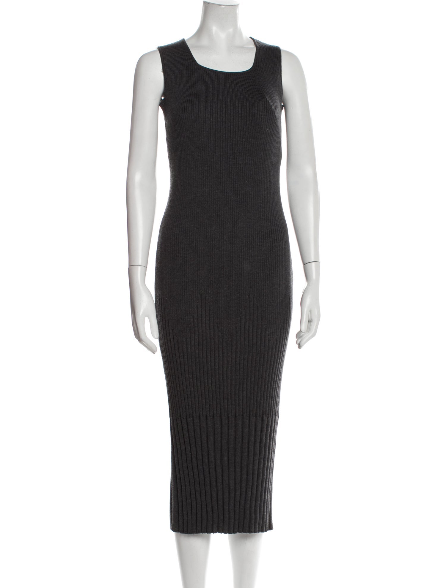 Gran Sasso Virgin Wool Midi Length Dress