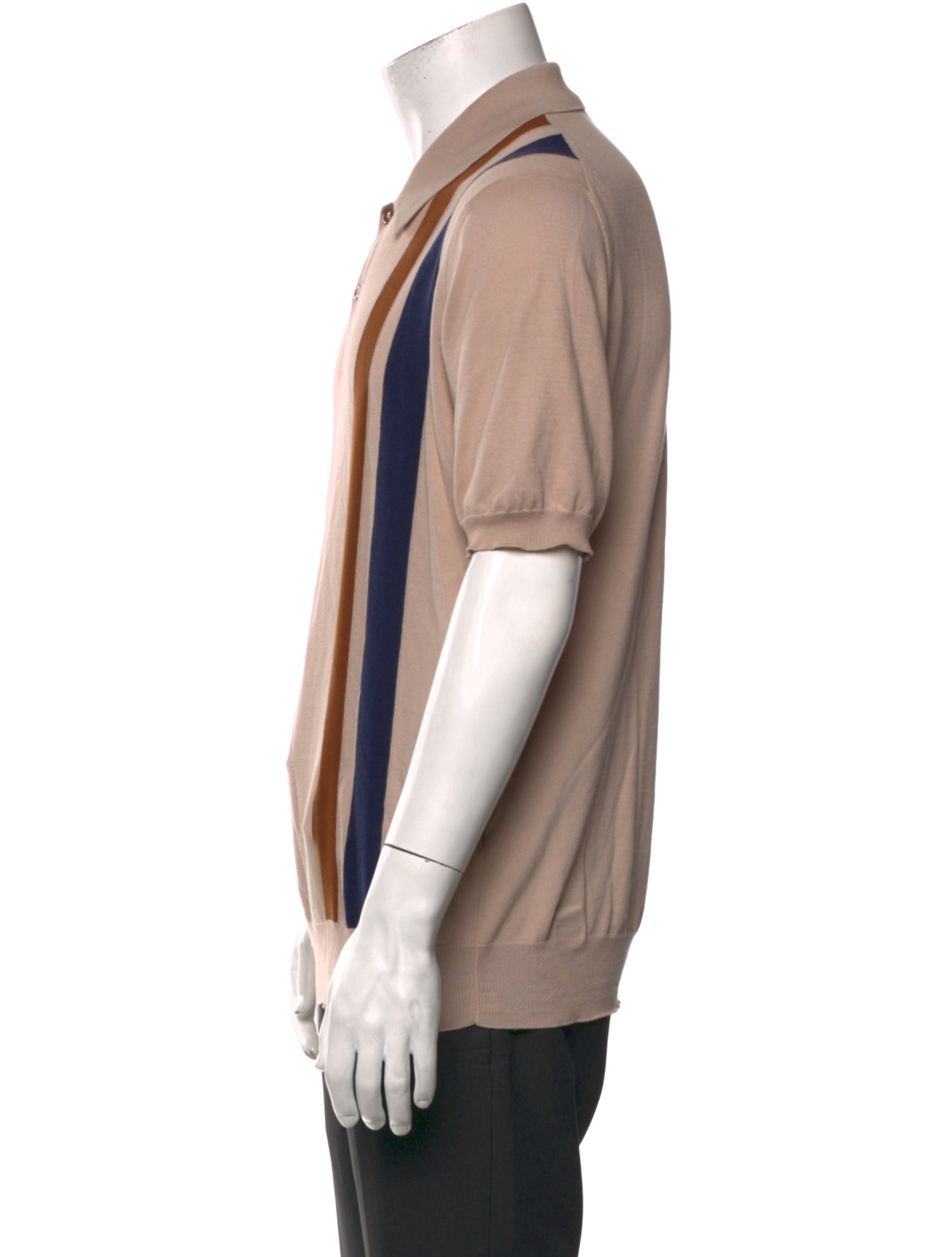 Gran Sasso Crew Neck Short Sleeve Polo Shirt